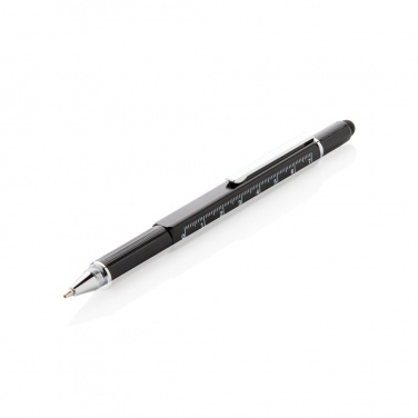 Logotrade promotional merchandise picture of: 5-in-1 aluminium toolpen