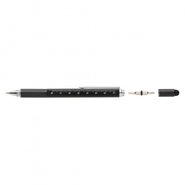 Logo trade corporate gift photo of: 5-in-1 aluminium toolpen