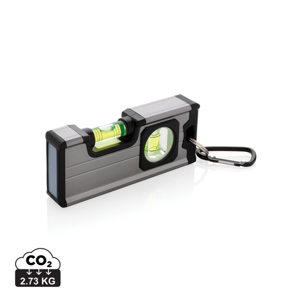 Logo trade promotional giveaways picture of: Magnetic level ruler medium