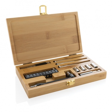 Logotrade promotional gift picture of: Carvine 21 pcs bamboo tool set