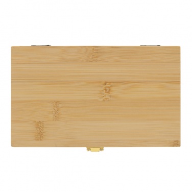 Logo trade promotional giveaways picture of: Carvine 21 pcs bamboo tool set