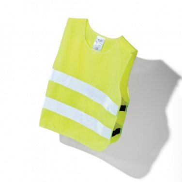 Logotrade promotional giveaway picture of: GRS recycled PET high-visibility safety vest 3-6 years