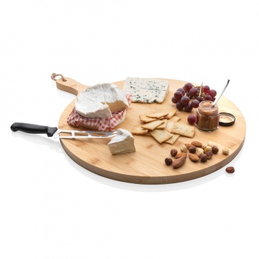 Logotrade promotional giveaways photo of: Ukiyo bamboo round serving board