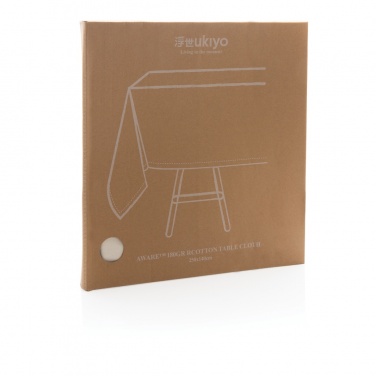 Logotrade promotional gift image of: Ukiyo Aware™ 180gr rcotton table cloth 250x140cm