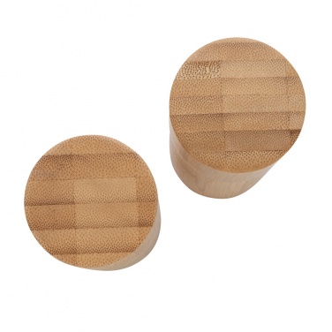 Logotrade promotional merchandise photo of: Ukiyo bamboo salt and pepper mill set