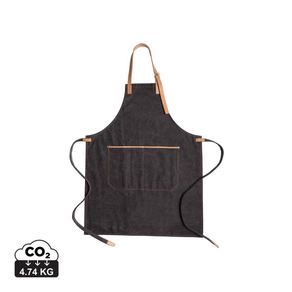 Logo trade promotional merchandise picture of: Deluxe canvas chef apron