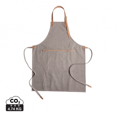 Logo trade business gift photo of: Deluxe canvas chef apron