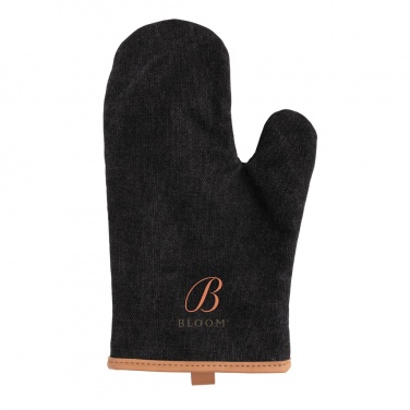 Logotrade promotional giveaway image of: Deluxe canvas oven mitt