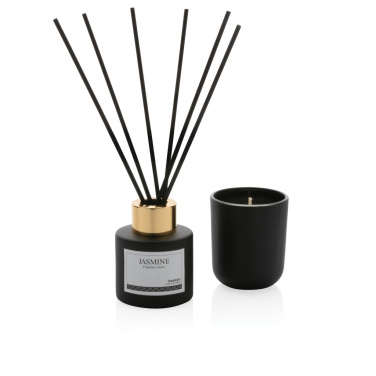 Logotrade promotional giveaway image of: Ukiyo candle and fragrance sticks gift set