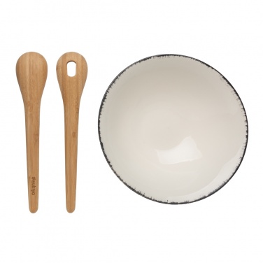 Logotrade promotional items photo of: Ukiyo salad bowl with bamboo salad server