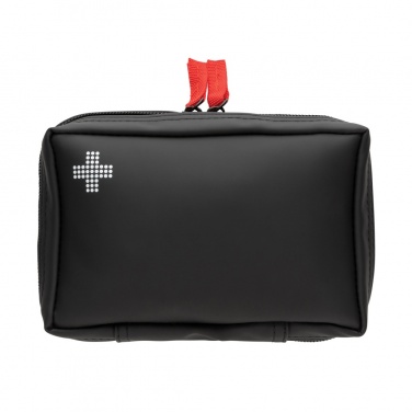Logotrade promotional merchandise photo of: RCS recycled nubuck PU pouch  first aid set