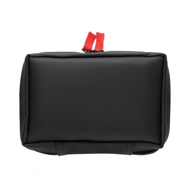 Logo trade promotional items picture of: RCS recycled nubuck PU pouch  first aid set