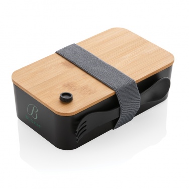 Logo trade advertising products image of: RCS RPP lunchbox with bamboo lid