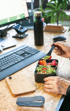 Logotrade corporate gift picture of: RCS RPP lunchbox with bamboo lid