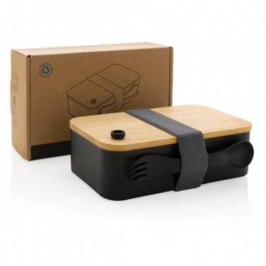 Logotrade promotional item picture of: RCS RPP lunchbox with bamboo lid
