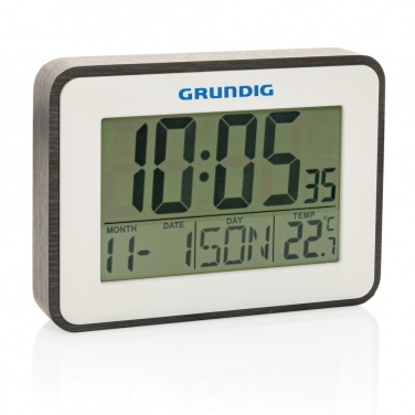 Logotrade promotional merchandise photo of: Grundig weatherstation alarm and calendar