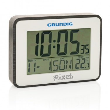 Logotrade promotional product picture of: Grundig weatherstation alarm and calendar
