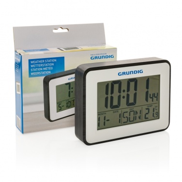 Logotrade promotional gifts photo of: Grundig weatherstation alarm and calendar