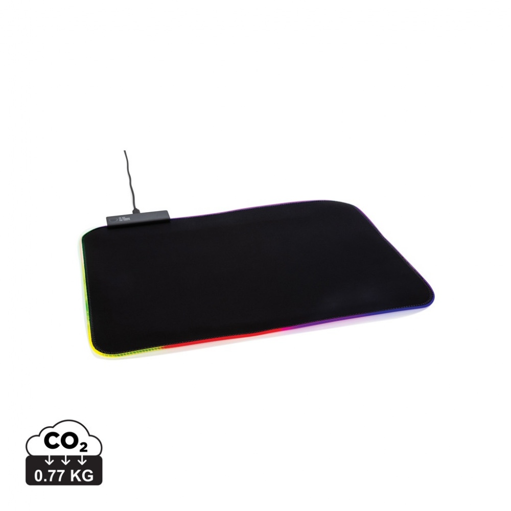 Logo trade promotional gift photo of: RGB gaming mousepad