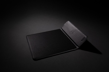 Logotrade promotional product picture of: Swiss Peak RCS recycled PU 10W wireless charging mousepad