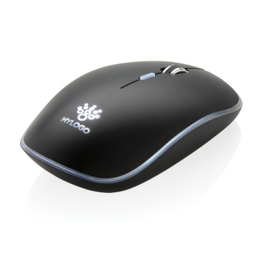 Logo trade promotional giveaways picture of: Light up logo wireless mouse