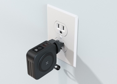 Logotrade promotional item image of: Urban Vitamin Saratoga 5 in 1 universal charger