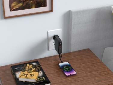 Logotrade promotional giveaway image of: Urban Vitamin Oxnard 5 in 1 65W universal charger