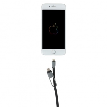 Logo trade business gift photo of: 3-in-1 retractable cable