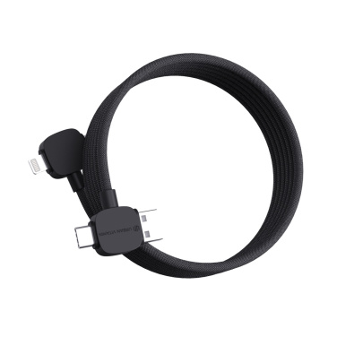 Logotrade promotional merchandise picture of: Urban Vitamin Stockton 65W RCS RTPE/RPET magnetic cable