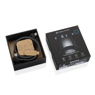 Logotrade promotional merchandise picture of: Urban Vitamin Stockton 65W RCS RTPE/RPET magnetic cable