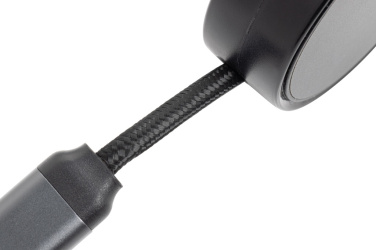 Logotrade advertising product picture of: Terra RCS recycled aluminium retractable 6 in 1 cable