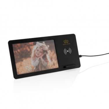 Logotrade advertising products photo of: 5W Wireless charger and photo frame