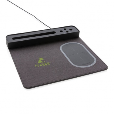 Logotrade advertising product image of: Air mousepad with 5W wireless charging and USB