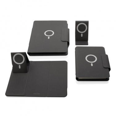 Logotrade corporate gift image of: Artic Magnetic 10W wireless charging phone stand