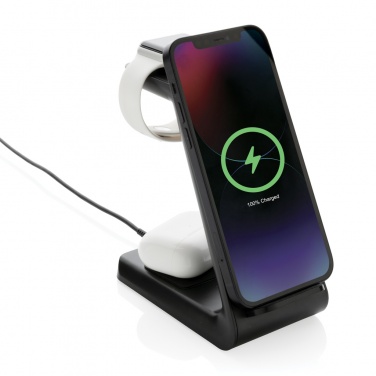 Logo trade promotional giveaways picture of: Urban Vitamin Fairfield 3 in1 RCS rplastic charger