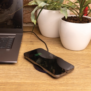 Logotrade business gifts photo of: RCS recycled plastic 15W Wireless fast charger