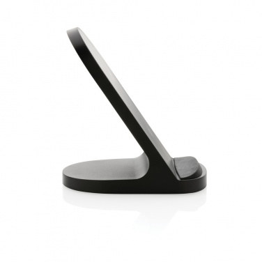 Logotrade promotional merchandise photo of: RCS recycled plastic double coil wireless stand 15W