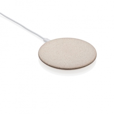 Logotrade promotional merchandise picture of: 5W Wheat straw wireless charger