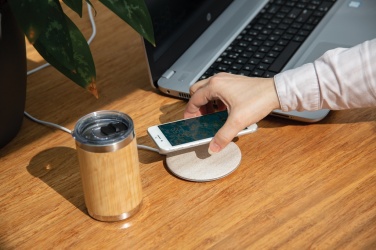 Logotrade promotional items photo of: 5W Wheat straw wireless charger