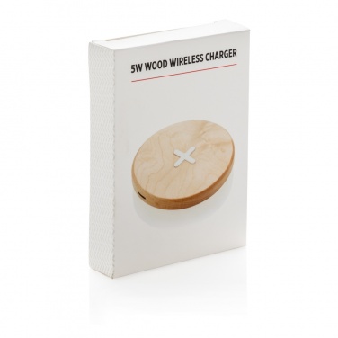 Logotrade corporate gifts photo of: 5W wood wireless charger
