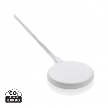 Logotrade advertising product picture of: Magnapad 15W RCS rplastic magnetic 3 in 1 charging pad