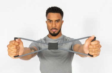 Logo trade advertising products image of: Fitness 8 shape exercise band in pouch