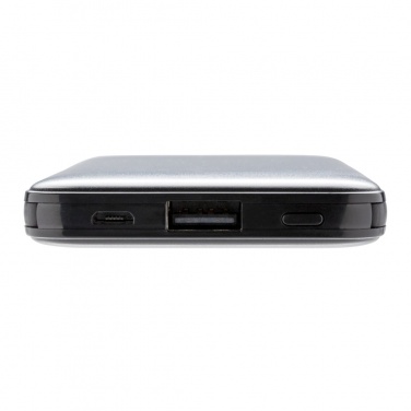 Logotrade promotional item image of: 5.000 mAh Pocket Powerbank with integrated cables