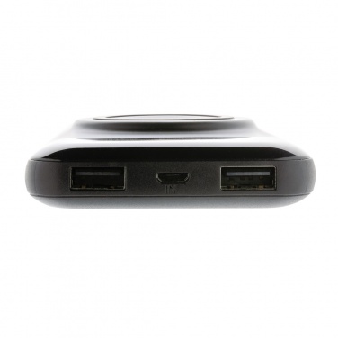 Logo trade promotional items image of: 10.000 mah wireless powerbank with watch charger