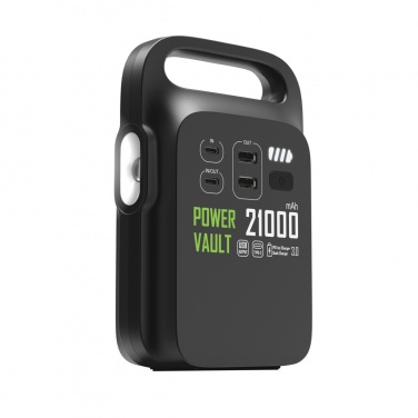 Logotrade promotional merchandise picture of: Power Vault RCS rplastic 21000 mAh portable power station