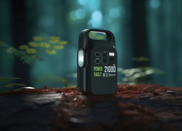 Logo trade promotional products picture of: Power Vault RCS rplastic 21000 mAh portable power station