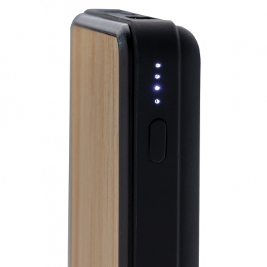 Logotrade promotional merchandise photo of: RCS recycled plastic 8000 mAh Wireless Powerbank