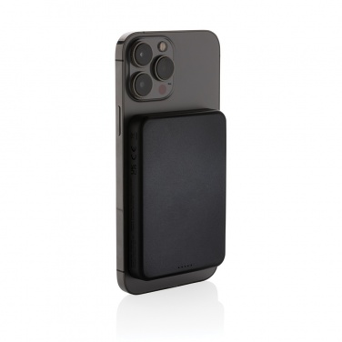 Logotrade corporate gift picture of: Magnetix RCS recycled plastic 5000 mah magnetic powerbank