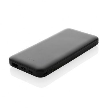 Logotrade promotional gift picture of: Lockhart RCS recycled plastic 10.000 with integrated cables