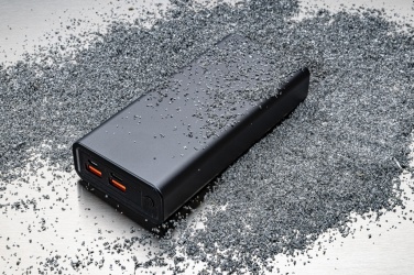 Logo trade business gift photo of: Terra RCS recycled 20W aluminium powerbank 20.000 mAh